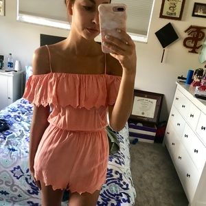 Peach Summery Romper 🍑